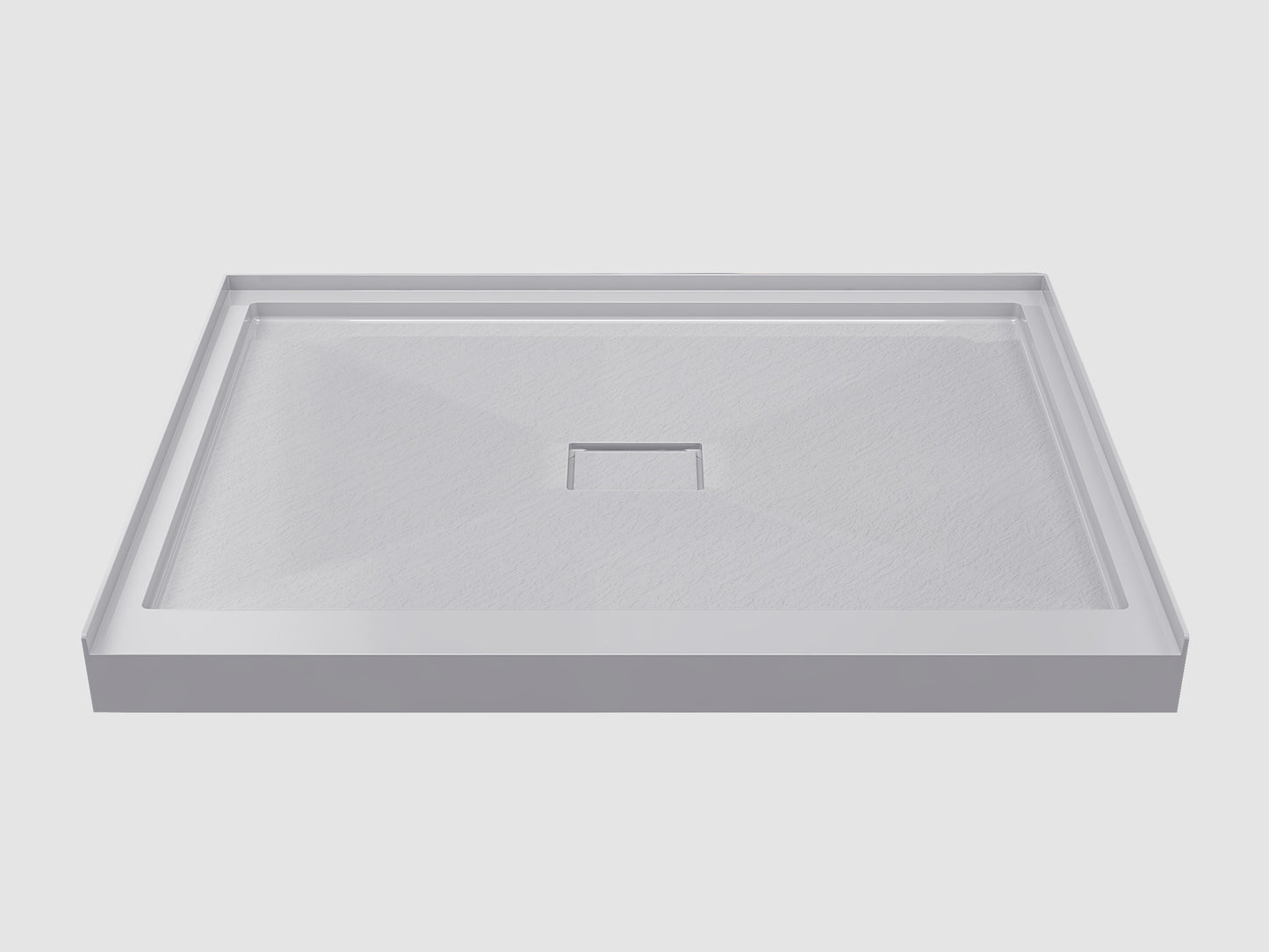 Shower Base Central Drain with Flange