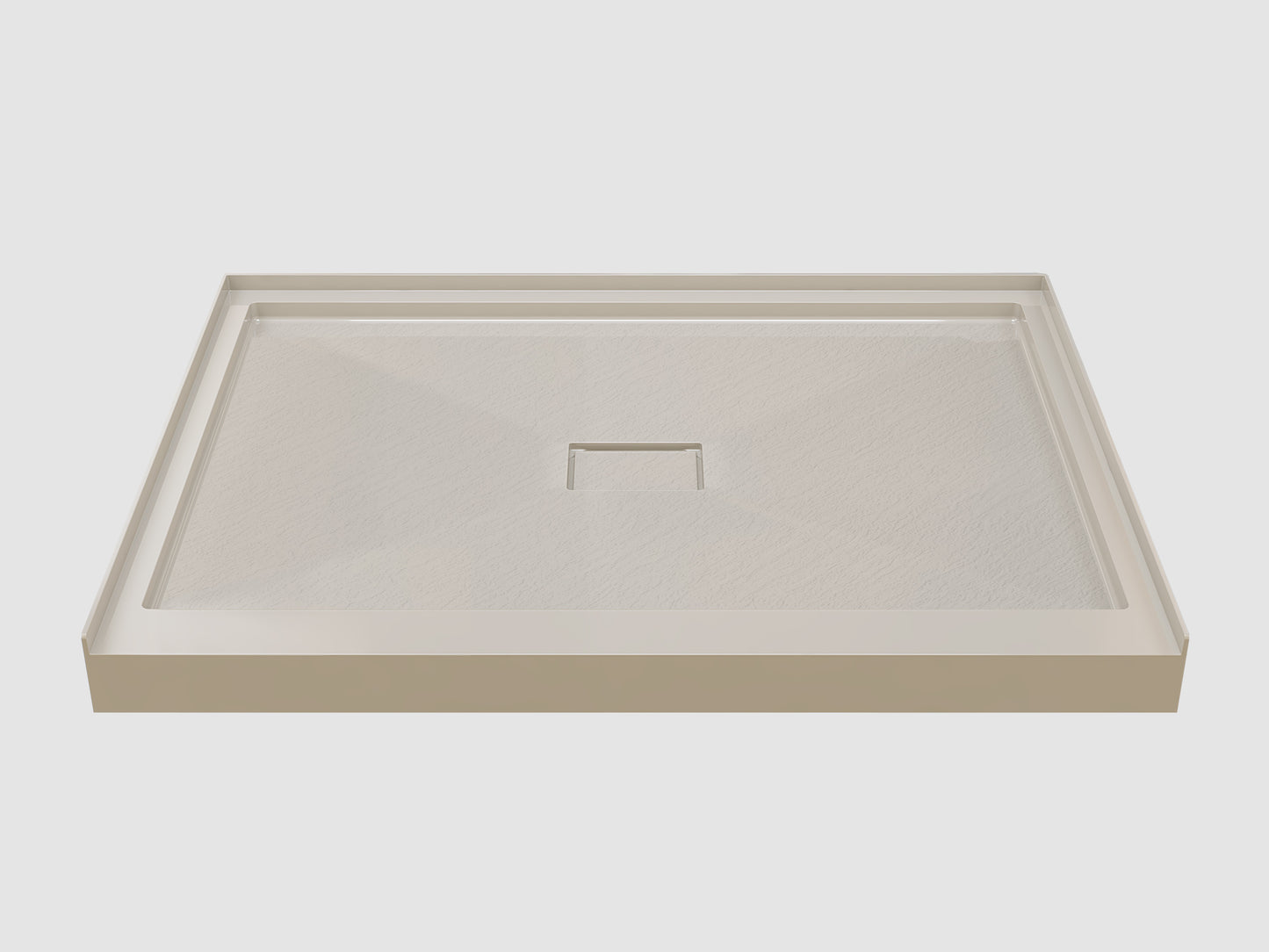 Shower Base Central Drain with Flange