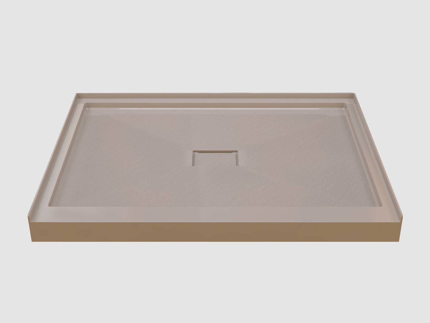 Shower Base Central Drain with Flange