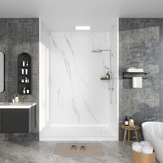 Flat Shower Wall Panels - Matte Finish