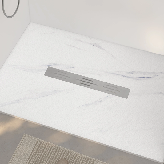 Colored Shower Base with Center Drain(No Flange)